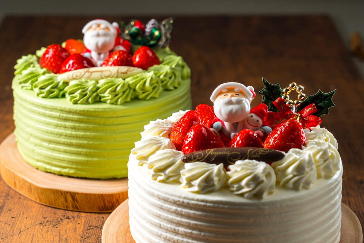 サンタのクリスマスケーキ